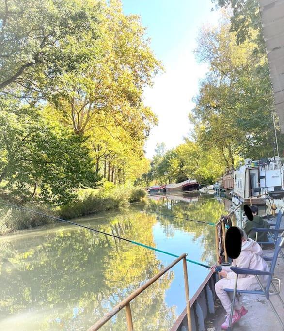 Insolite Peniche Amazonie Canal Du Midi Gardouch Dış mekan fotoğraf
