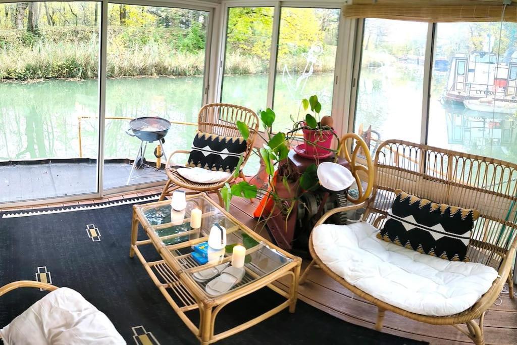 Insolite Peniche Amazonie Canal Du Midi Gardouch Dış mekan fotoğraf